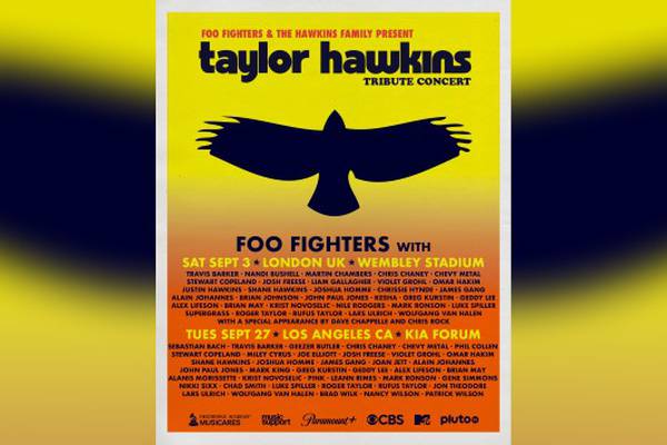 Foo Fighters reflect on anniversary of Los Angeles Taylor Hawkins concert