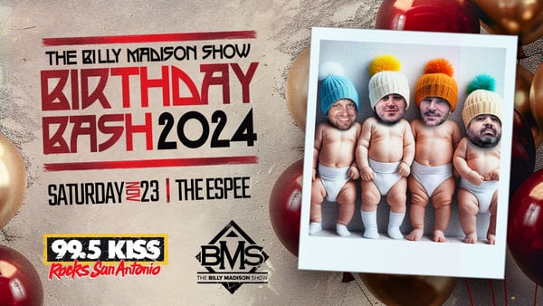 The Billy Madison Show Birthday Bash - November 23rd with Everclear and more