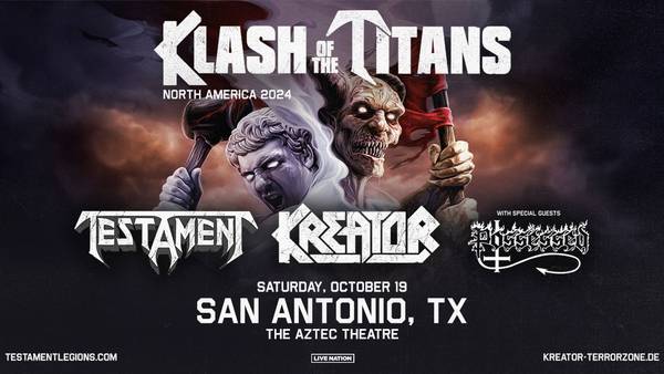 Testament & Krreator with Possessed - October 19, 2024