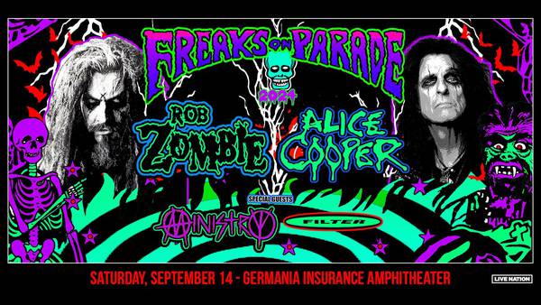 Rob Zombie & Alice Cooper: Freaks on Parade 2024 - September 14, 2024