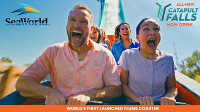 Win Tickets to SeaWorld San Antonio and Experience Catapult Falls at 5pm