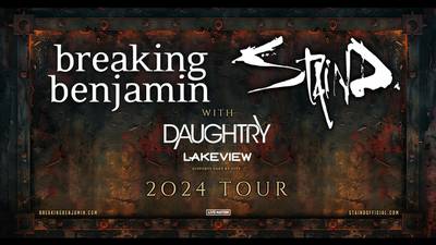 Last chances to win tickets to Breaking Benjamin and Staind with the Billy Madison Show