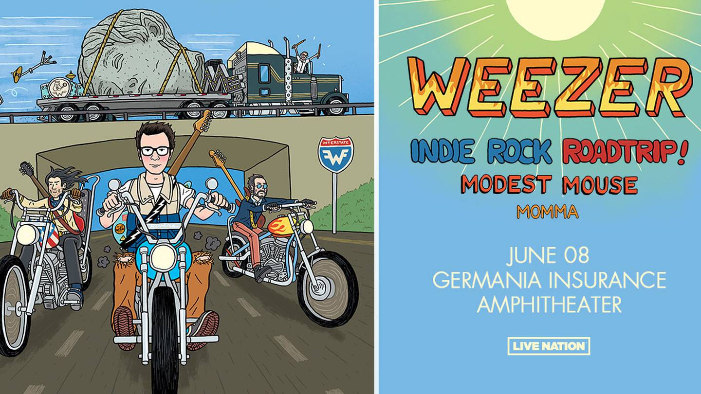 Win Tickets to Weezer and Modest Mouse with Chris @ 3pm