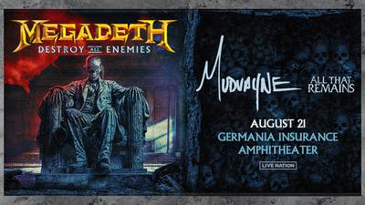 Win Tickets to Megadeth: Destroy All Enemies - August 21, 2024 with Jill and Chris All Week