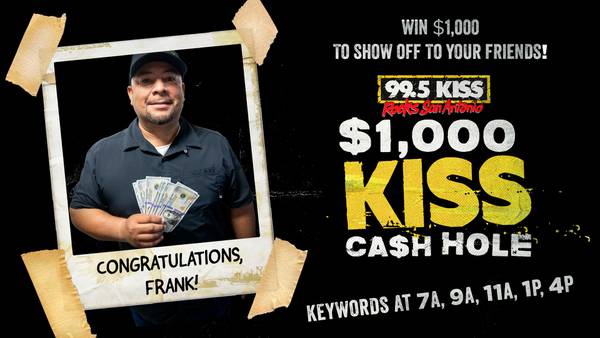 Five chances every weekday to win $1,000