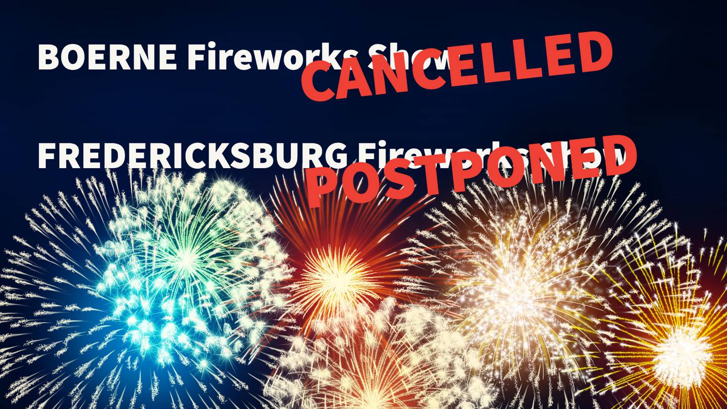 Boerne and Fredericksburg Cancel, Postpone 4th of July Fireworks Shows