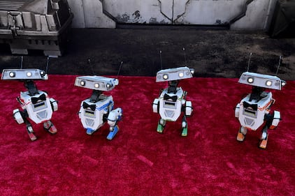 'The Mandalorian And Grogu' premiere