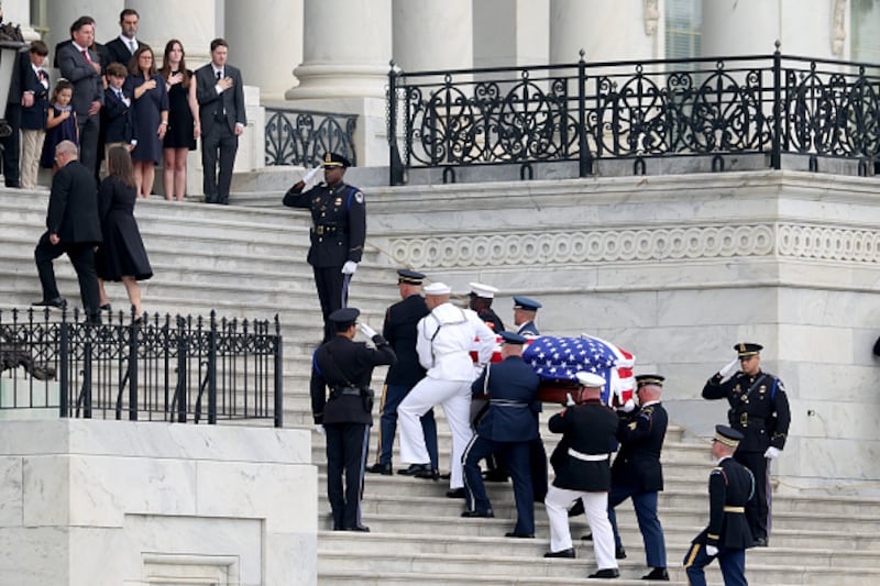 Sen. Lindsey Graham memorial at the U.S. Capitol.