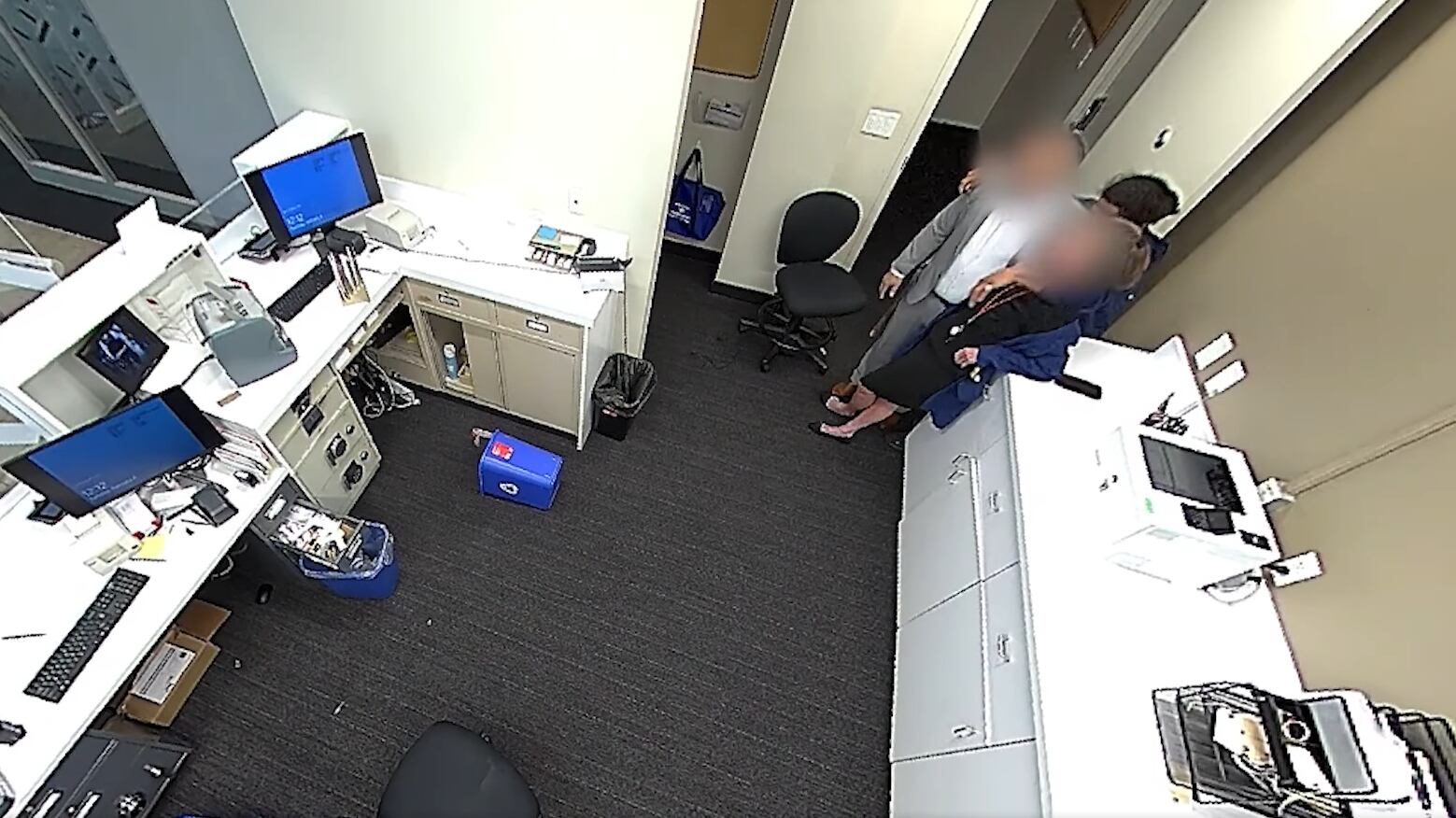 Sniper shoots alleged bank robber