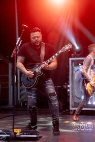 Hinder hit the stage in San Antonio for Oyster Bake on April 20, 2024, and rocked the Saturday crowd! No one cared about any chance of rain with this show on stage!