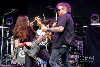 Saving Abel returned to San Antonio for Oyster Bake April 20, 2024, and what a great set! Fantastic band, had the crowd moving and singing. So good!