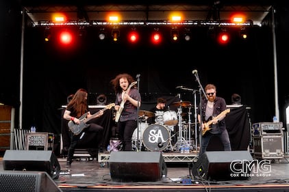 Saving Abel returned to San Antonio for Oyster Bake April 20, 2024, and what a great set! Fantastic band, had the crowd moving and singing. So good!