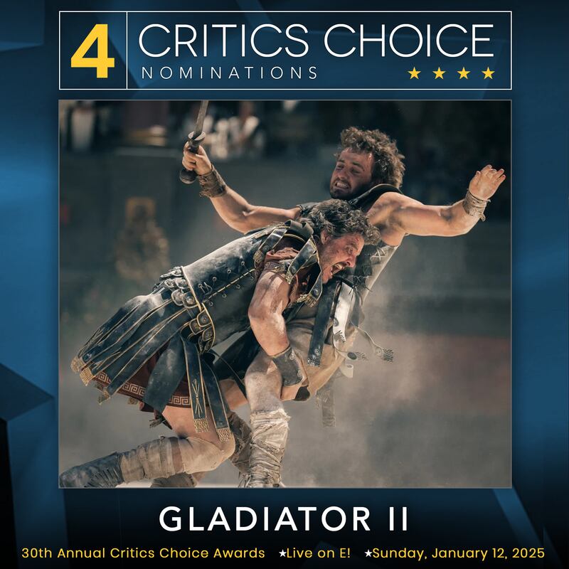 Critics Choice nominees