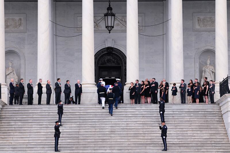 Sen. Lindsey Graham memorial at the U.S. Capitol.