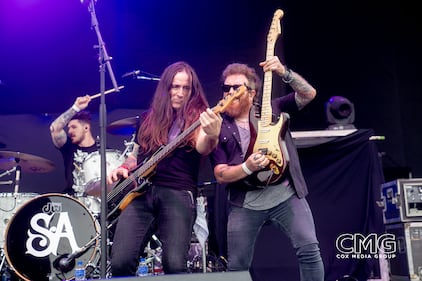 Saving Abel returned to San Antonio for Oyster Bake April 20, 2024, and what a great set! Fantastic band, had the crowd moving and singing. So good!