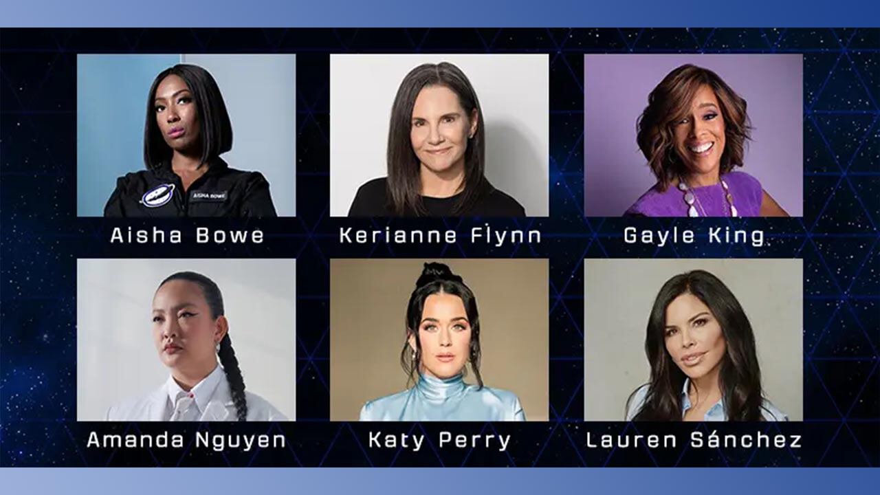 The crew of Blue Origin's NS-31 mission.