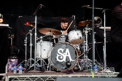 Saving Abel returned to San Antonio for Oyster Bake April 20, 2024, and what a great set! Fantastic band, had the crowd moving and singing. So good!